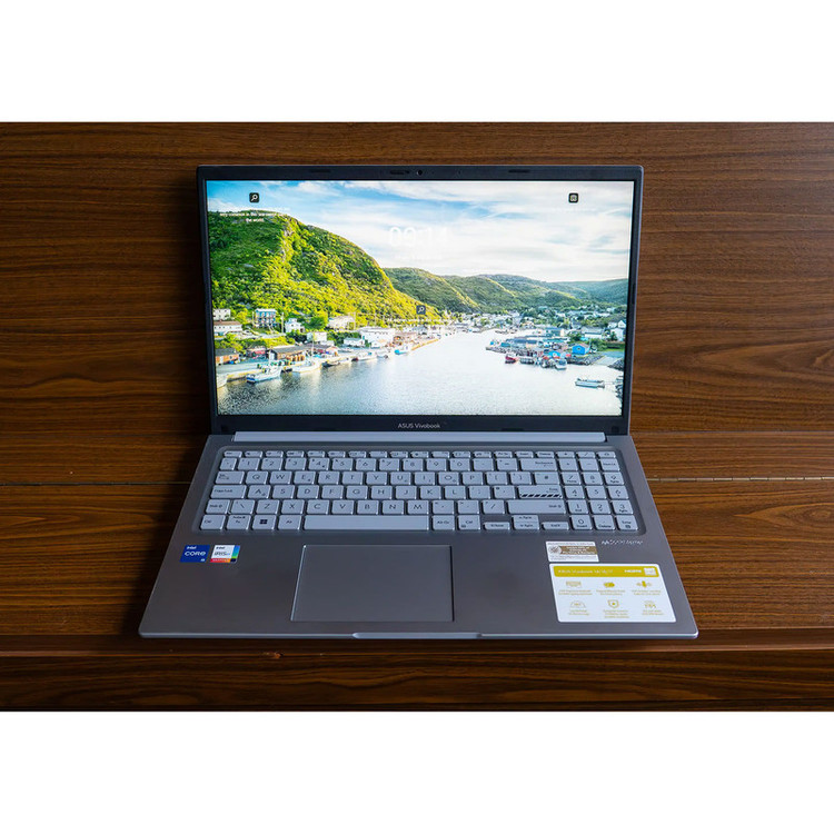 لپتاپ ایسوس مدل Vivobook 1504 با پردازنده Core i3-1315، رم 8GB DDR4 با فرکانس 3200MHz، حافظه SSD با ظرفیت 512GB، نمایشگر 15.6 اینچ