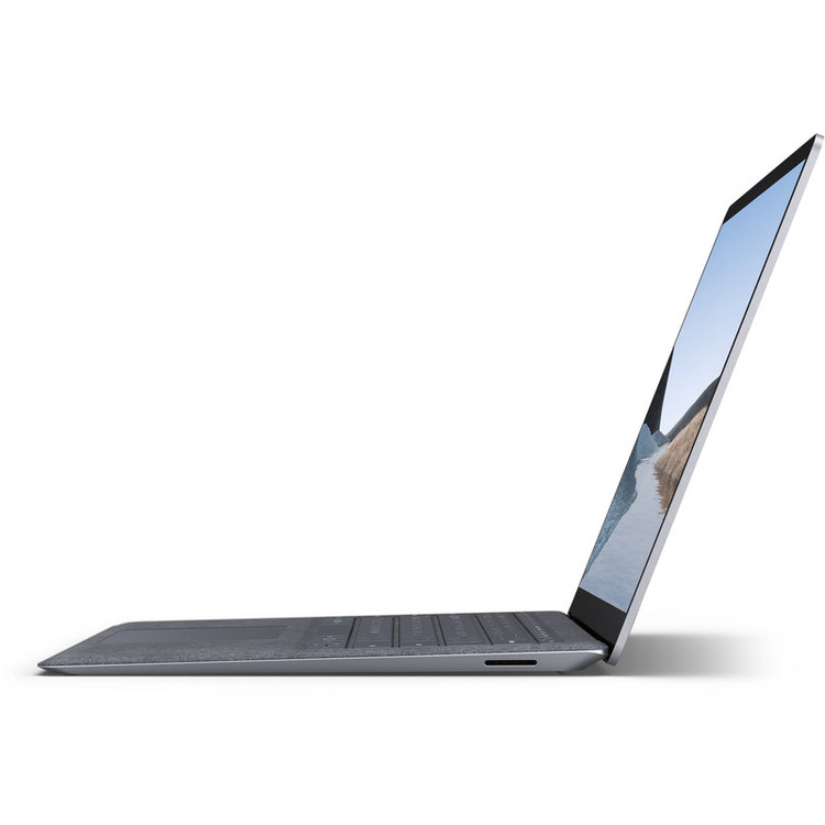 لپتاپ مایکروسافت مدل Surface Laptop 3 با پردازنده Core i5-1035G7، رم 8GB، حافظه SSD با ظرفیت 256GB، نمایشگر لمسی 13.5 اینچ PixelSense با وضوح 2256x1504 پیکسل، نور پسزمینه کیبورد، سیستمعامل Windows 10