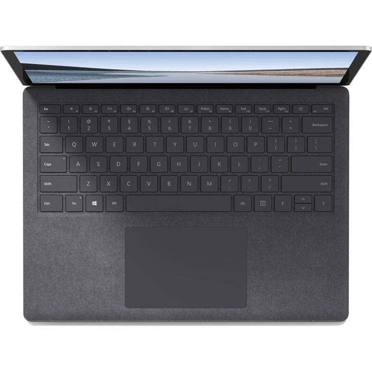 لپتاپ مایکروسافت مدل Surface Laptop 3 با پردازنده Core i5-1035G7، رم 8GB، حافظه SSD با ظرفیت 256GB، نمایشگر لمسی 13.5 اینچ PixelSense با وضوح 2256x1504 پیکسل، نور پسزمینه کیبورد، سیستمعامل Windows 10