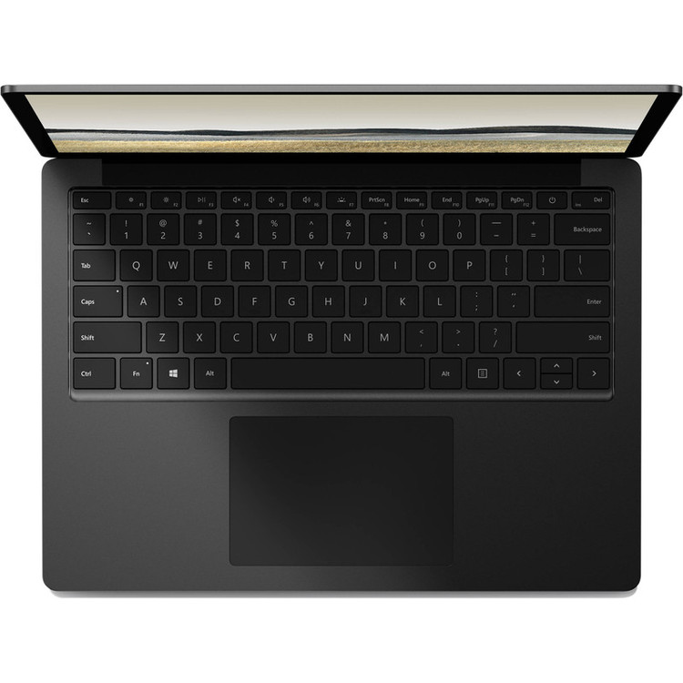 لپتاپ مایکروسافت مدل Surface Laptop 3 با پردازنده Core i5-1035G7، رم 8GB، حافظه SSD با ظرفیت 256GB، نمایشگر لمسی 13.5 اینچ PixelSense با وضوح 2256x1504 پیکسل، نور پسزمینه کیبورد، سیستمعامل Windows 10