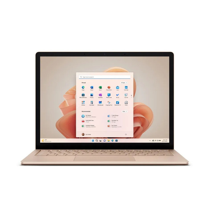 لپتاپ مایکروسافت مدل Surface Laptop 5 با پردازنده Core i7، رم LPDDRX5 16GB، حافظه SSD با ظرفیت 512GB، نمایشگر لمسی 13.5 اینچ PixelSense، دارای نور پسزمینه کیبورد، سیستمعامل Windows 11