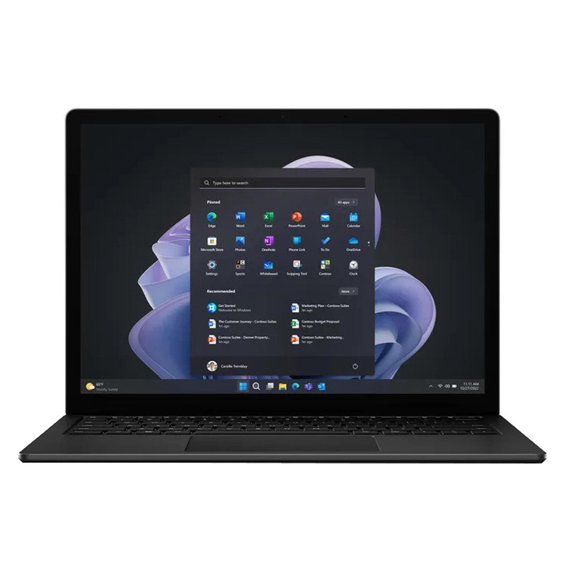 لپ‌تاپ مایکروسافت مدل Surface Laptop 5 با پردازنده Core i7، رم LPDDRX5 32GB، حافظه SSD با ظرفیت 512GB، نمایشگر لمسی 13.5 اینچ PixelSense، دارای نور پس‌زمینه کیبورد، سیستم‌عامل Windows 11