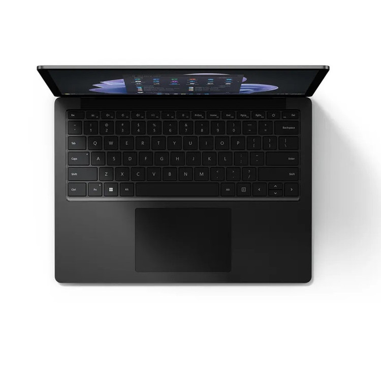 لپتاپ مایکروسافت مدل Surface Laptop 5 با پردازنده Core i7، رم LPDDRX5 32GB، حافظه SSD با ظرفیت 512GB، نمایشگر لمسی 13.5 اینچ PixelSense، دارای نور پسزمینه کیبورد، سیستمعامل Windows 11